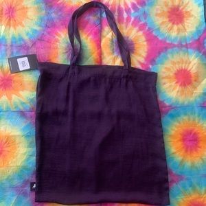 Solid dark Purple reusable bag